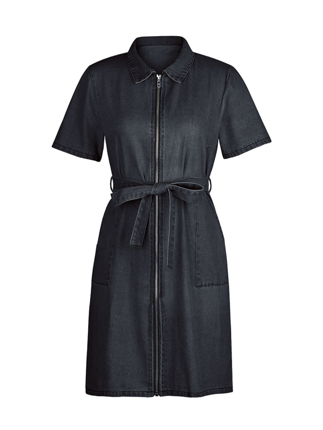 Plus Size Denim Dress